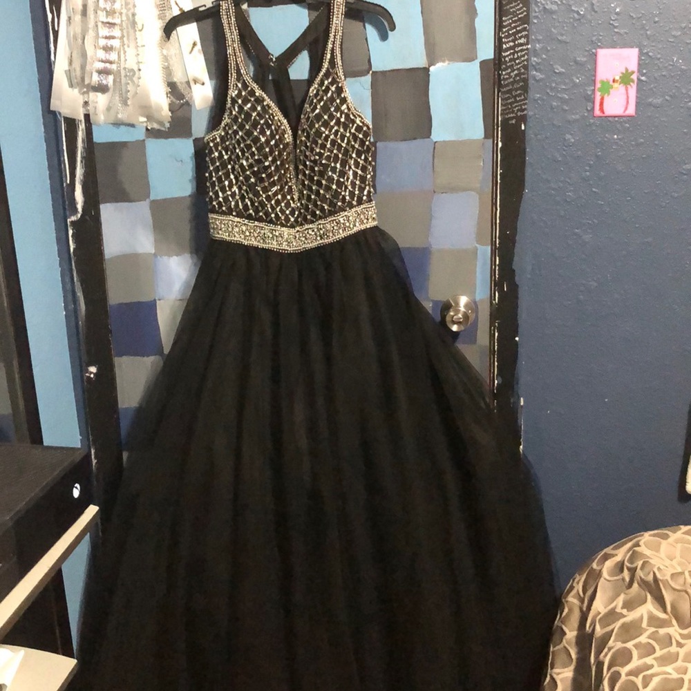 Beautiful black gown